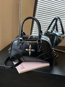 Fashionable Solid Color Pillow Bag, Large Capacity Crossbody Shoulder Bag, Modern Style Handbag for Daily Use, Versatile and Stylish, Crossbody Purse