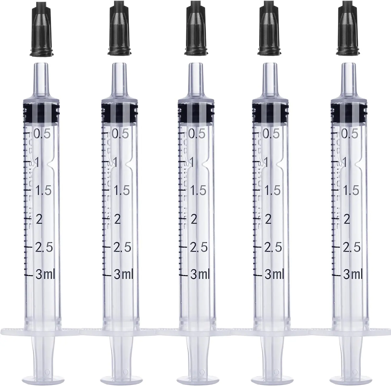 3ml Plastic Syringe Without Needle for Liquid
