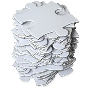 Large Blank Puzzle 48x33 inches, 247 Pieces - Ideal For Wedding Birthday Party Events, DIY Art Craft Projects, Guest Book Alternative