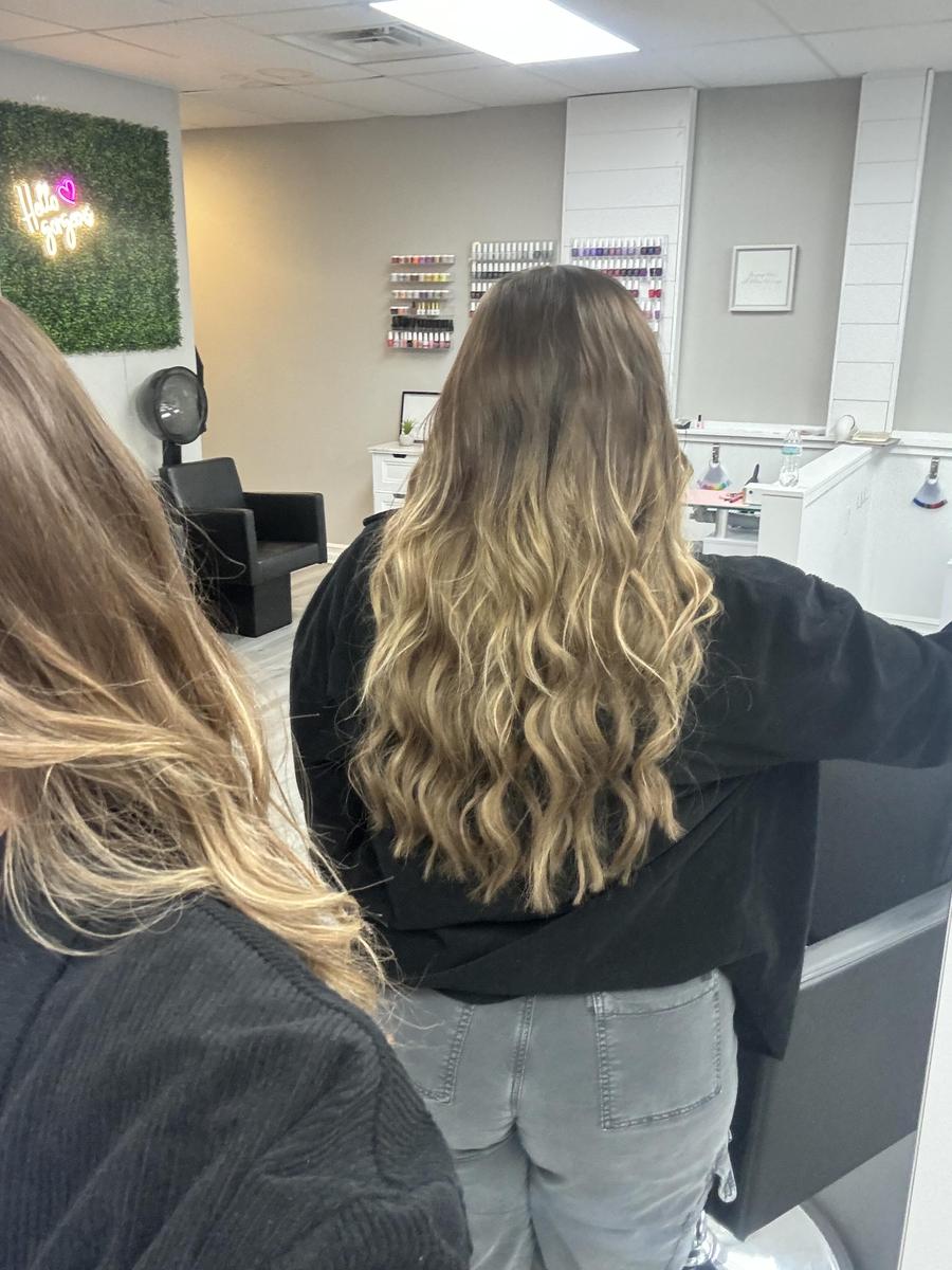 Item: #4D/14/5B Brunette Balayage, 22inch-120g