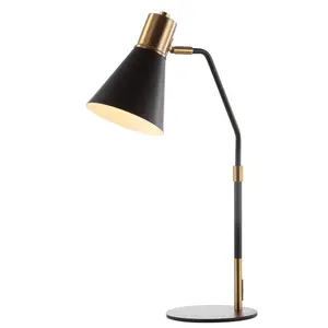 JONATHAN Y Pluto Contemporary Modern Iron/Aluminum Integrated LED Floor Lamp; for Living Room, Bedroom, Kitchen, Office