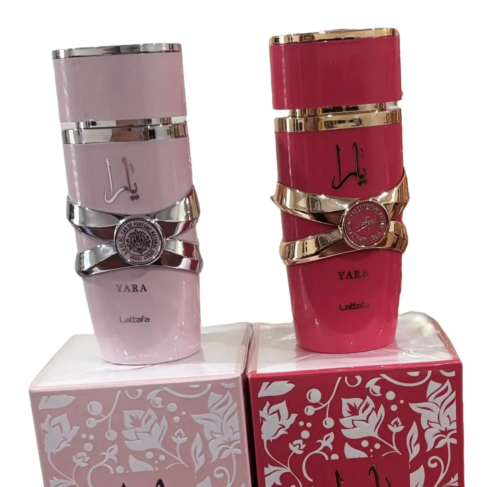 Lattafa Yara Candy Perfume Bottle 100ml Luxurious Red & Gold Design Regular Edition Perfect Gift for Special Occasions 2Pack