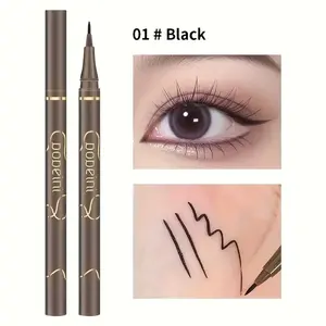 Long-Lasting Waterproof Eyeliner Pencil & Brow Pen, Sweatproof Smudge-Proof, Ultra-Fine Tip Precision Design, Perfect Gift for Beginners, Eyebrow Pencils