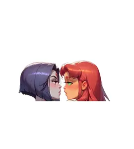 Ravem and Starfirem New Style #1 Sticker, Anime Sticker, Full Body Sticker