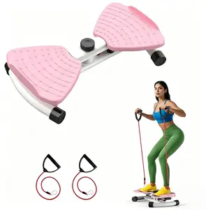 Upgraded Waist Twister Board with Resistance Bands for Home Fitness