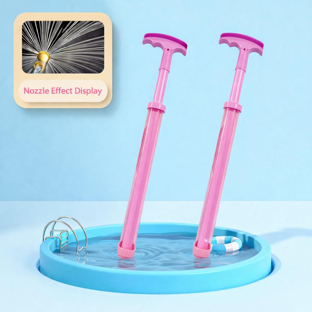 Firework-shaped water Blaster – the ultimate birthday gift for friends and kids,a must-have for pool parties,and the perfect choice for taking photos!