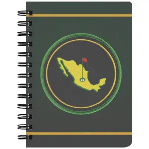 Golf Master Mexico Notebook 5x7