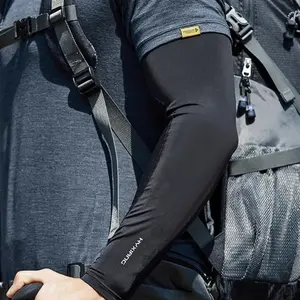 Pure Color UV Protection Arm Sleeves Upf50+, Lightweight Breathable Sports Sleeves for Cycling Running Outdoor Use