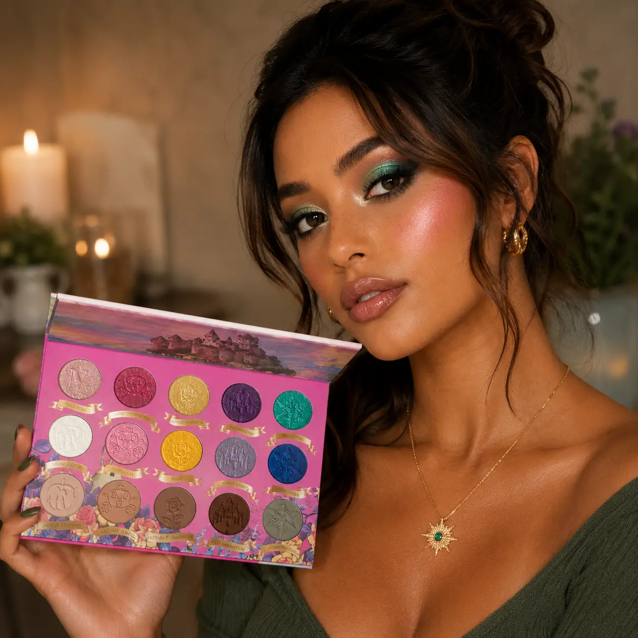 Fairy Tale Europe - 18 Shade Vibrant Eyeshadow Palette - Cruelty Free Makeup
