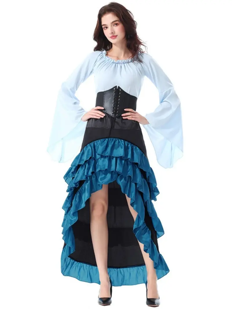 prom dress one sleeve One-Shoulder Tight Long Prom Dress