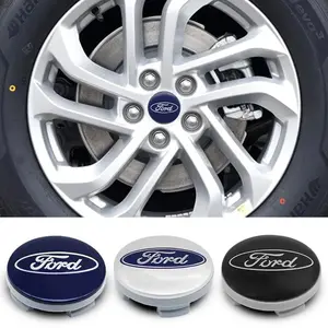 4Pcs 54MM For Ford Escort Explorer Fusion Kuga Mondeo Focus Ecosport C-Max Mk2 Car Hubcap Rim Cover Badge Auto Center Wheel Cap