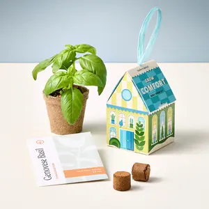 Spring Herb Grow Kits - Seed Starting Kit with Growing Pot great gardening gift