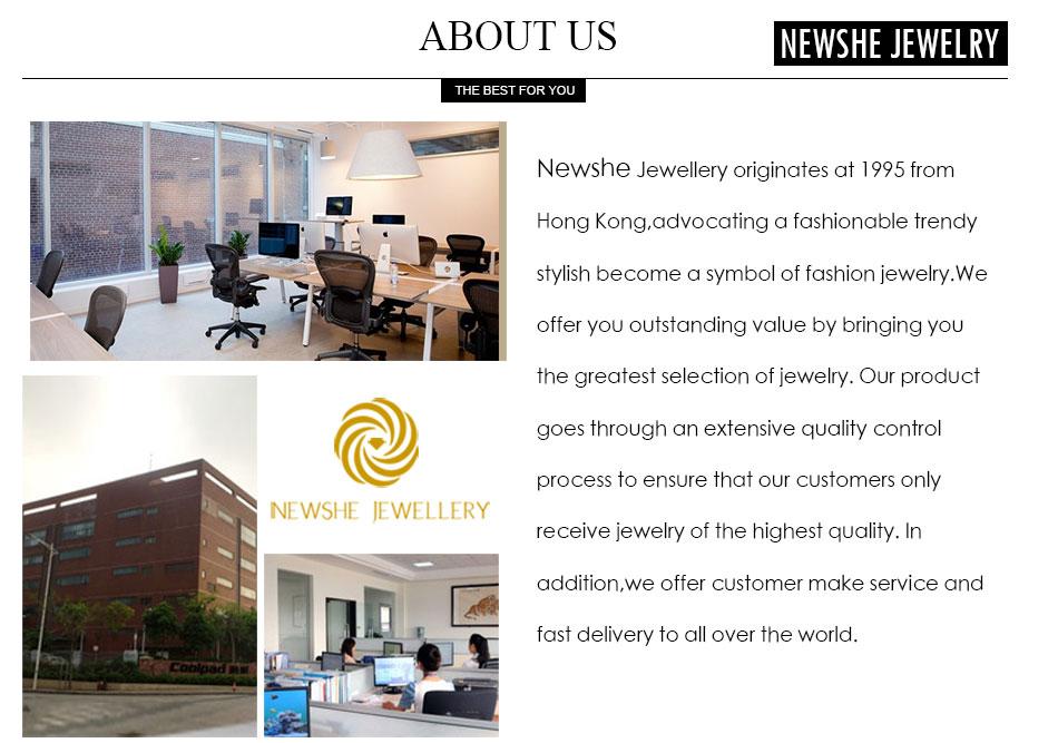 Newshe Wedding Rings for Her AAAAA Cubic Zircon Women's Bridal Sets 925 Sterling Silver Emerald Cut Engagement Ring Size 5-10