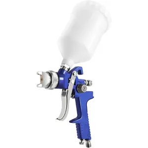 HVLP Spray  Gravity Feed, 600CC Capacity, with 1.4mm Nozzle Professional Air  Sprayer Spray  for Painting