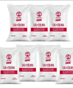 Sal de Colima Sea Salt - Gourmet Marine Salt, Artisanal & 100% Natural, Low Sodium, No Chemical Additives, Delicate Flavor, Ideal for Gourmet Cooking  (3pack)3kg