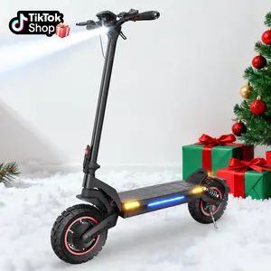 【Welcome Spring】PX7P 2000W Dual Motor Off-Road electric scooter for Adults, 38 mph max Speed 50 Miles Max Range 10" Off-Road Pneumatic Tires Turn Signals Dual Braking, Portable Folding Electric Scooter with Smart App, urban scooter, Free Gift-Scooter Bag