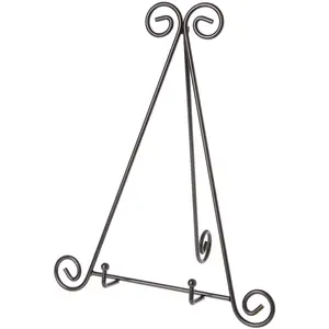 Bard's Metal Easel, 15" H x 12" W x 10" D (For 10.5" - 11.5" Plates)