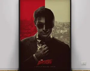 Daredevil Poster , Wall Art , Wall Prints , Home Decor , Kraft Paper Print , Gift Poster , Tv Series Poster 45775 25