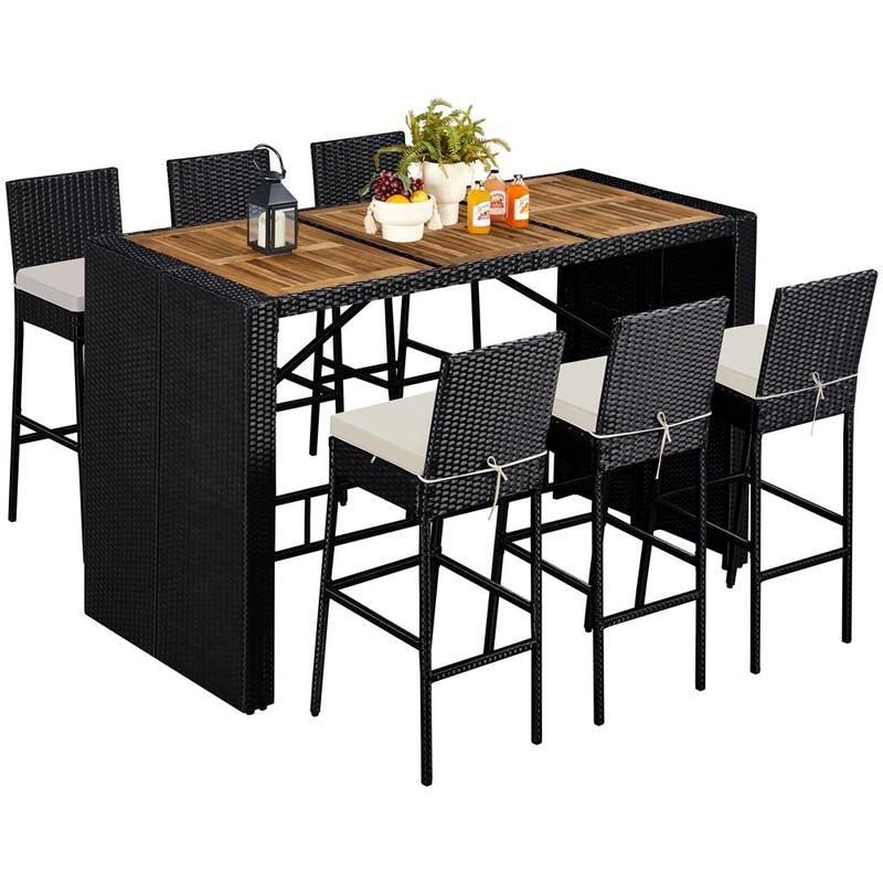 7-Piece Patio Bar Set