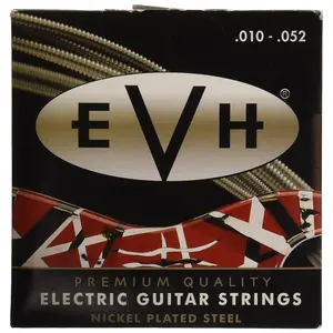 Eddie Van Halen EVH Nickel Plated Electric Guitar Strings Set, Medium, 10-52