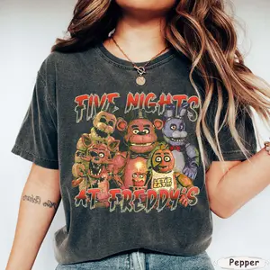 Vintage Five Nights At Freddy's Vintage T-Shirt, FNAF T-Shirt, Gift For Women and Man Unisex T-Shirt