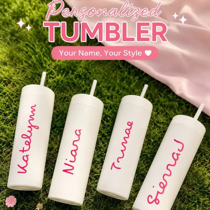 Personalized Love Island Tumbler | BPA FREE | Reusable | 16oz | Perfect Gift | Quick Shipping