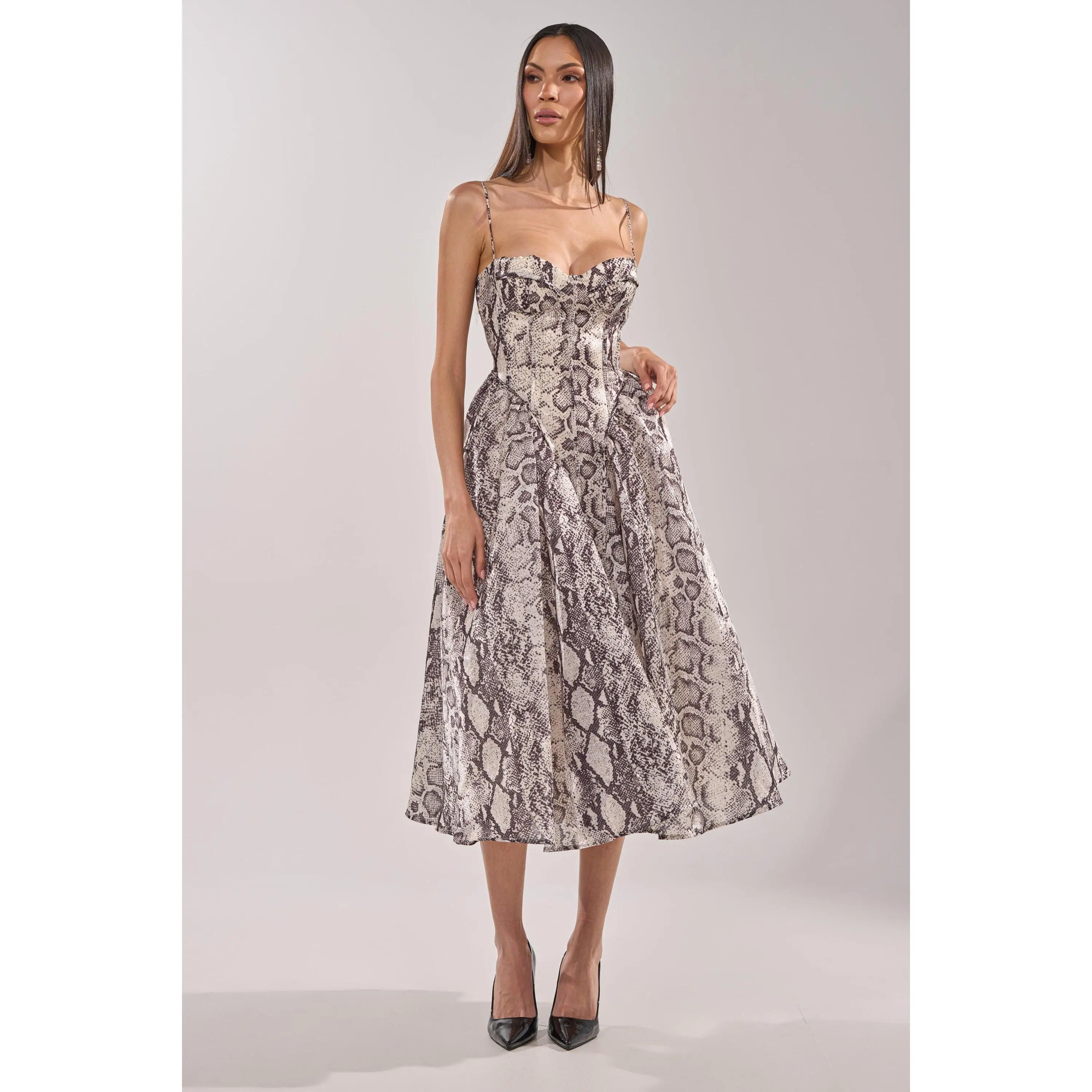 SNAKE BABE MAXI DRESS
