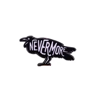 Nevermore Enamel Pin