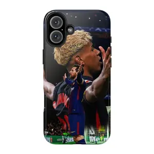Lamine Yamal in Goat Phone Case Cover Compatible with iPhone X, 11, 12, 13, 14, 15, 16, 17 Plus Pro Promax & SS Galaxy S21-25 Series