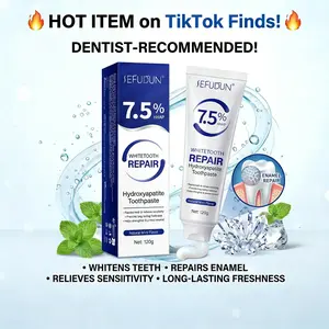 SEFUDUN HYDROXYAPATITE TOOTHPASTE-120g large capacity, mint flavor, mild and not hurt teeth, care for oral health, suitable for sensitive teeth, show confidence smile, Mint Dental Cleanser