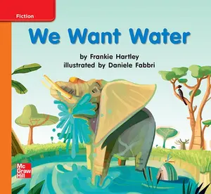 USED-Reading Wonders Leveled Reader We Want Water: Approaching Unit 7 Week 3 Grade K by DONALD BEAR (Spiral-bound)