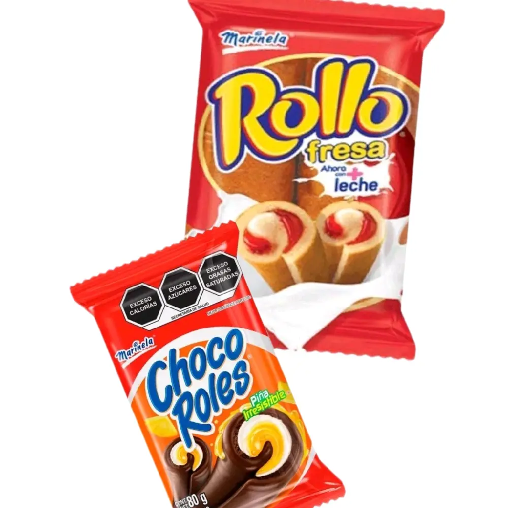 Chocoroles y Rollos Marinela Chocoroles y Rollos Marinela