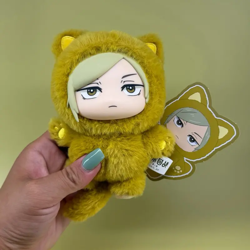 (Open Box / Confirmed: Kento Nanami) Puremind x Jujutsu Kaisen JJK Cat Ear Plush Series Vinyl Plush