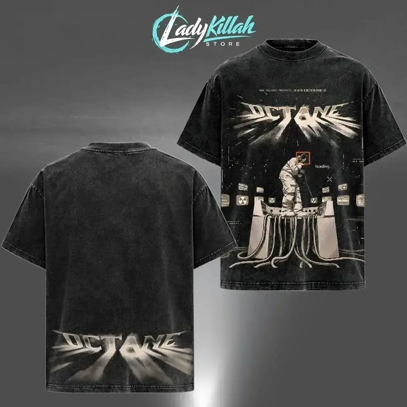 Octane - Donny Toliver Tee Official For Toliver Gang High-quality Cotton T-Shirt, Cactus Jack Style, E85 Octane Shirt Hip-Hop Graphic Tee, Octane Tour Merch, Gift For Donny Womack Rap Fan Tee #36 7PG