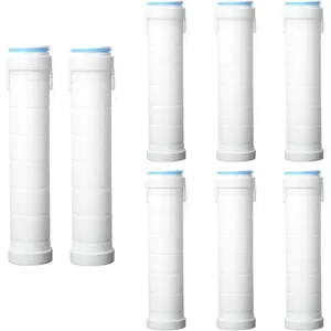 Shower Filter for Handheld Shower Head Shower Filter Replacement High Pressure Handheld Shower Heads Filter Set of 8 Replacement Filters for Hard Water Remove Chlorine and Harmful Substances