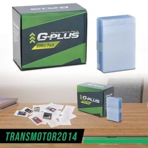 200Pcs Large Semi Rigid Card Holder PSA Grading Submission Holders Upgraded Version