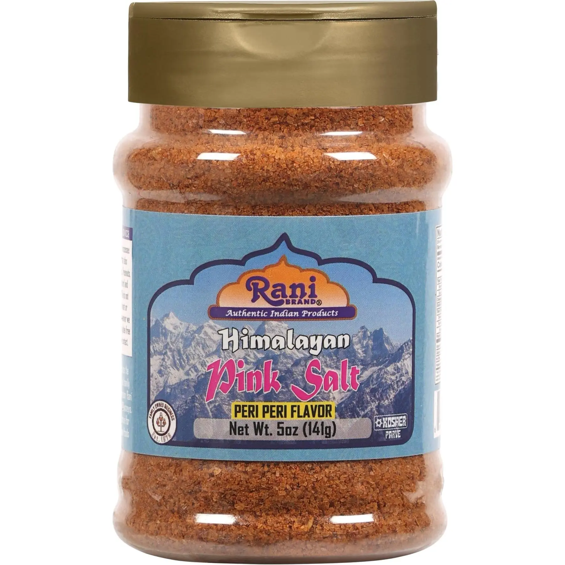 Himalayan Pink Salt Peri Peri Flavor (84 Essential Trace Minerals) 5oz (141g) - Rani Brand Authentic Indian Products