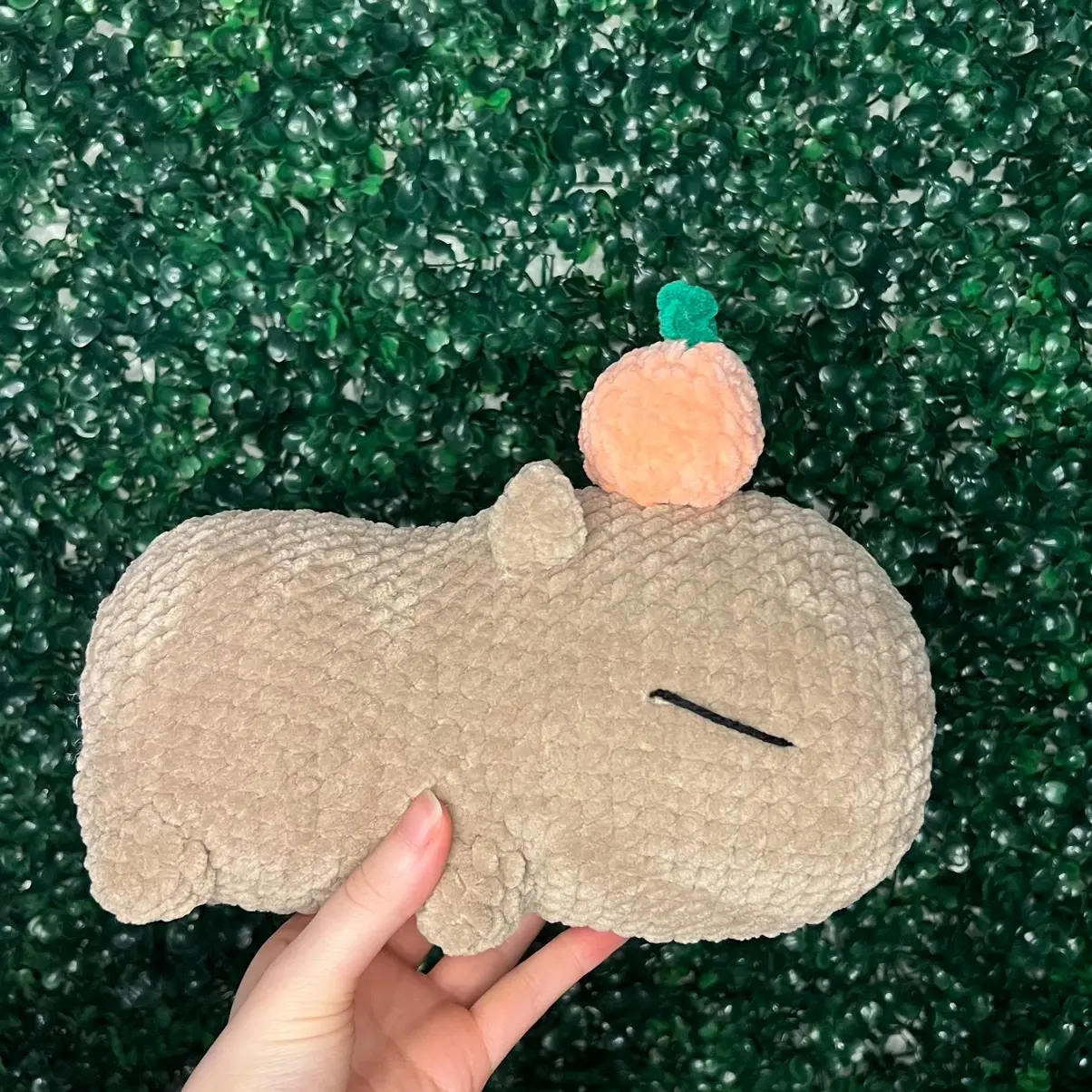 Handmade Crochet capybara - perfect for cuddles