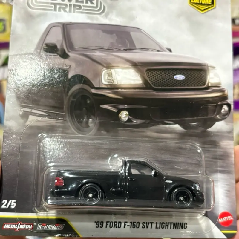 Premium Car Culture Black Ford F150 SVT Lightning Diecast truck 1:64 scale