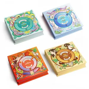 LUSH&DEW Giftable Zodiac Seed Bank Combo Set with Moon Calendar Gardening Gift - Fire Earth Air Water Signs