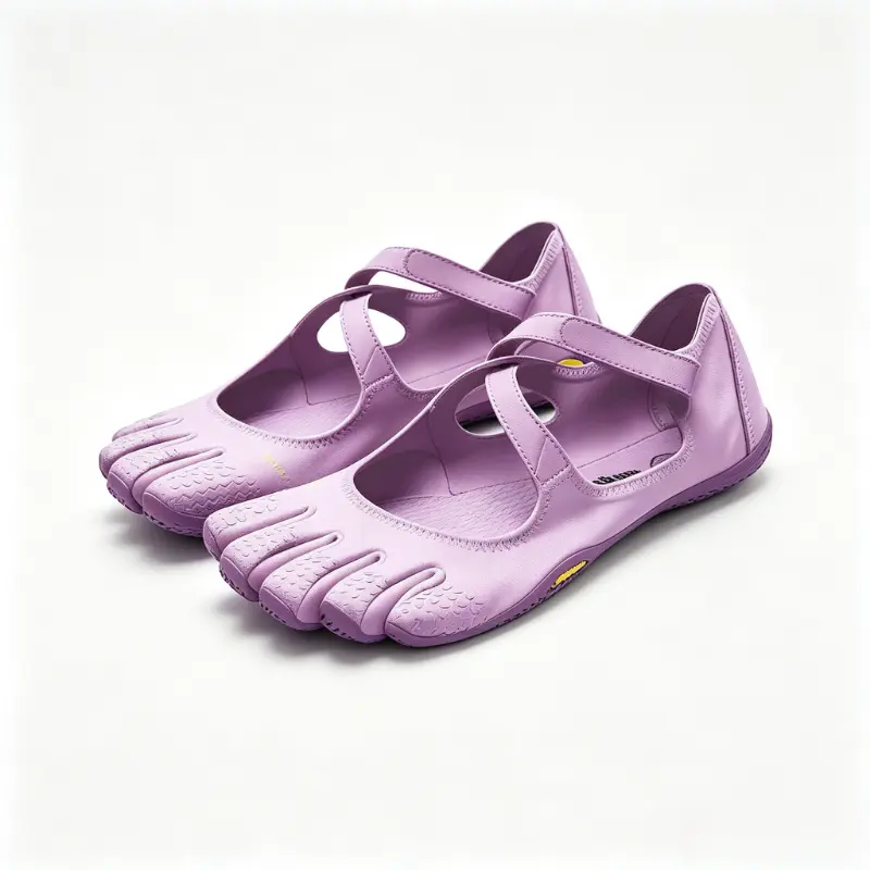 Women Mary Jane Five Finger Barefoot Shoes Adjustable Strap Minimalist Toe Shoes Lightweight Quick Dry Yoga Pilates Fitness Water Shoes Non Slip Outdoor Beach Walking Sports Shoes