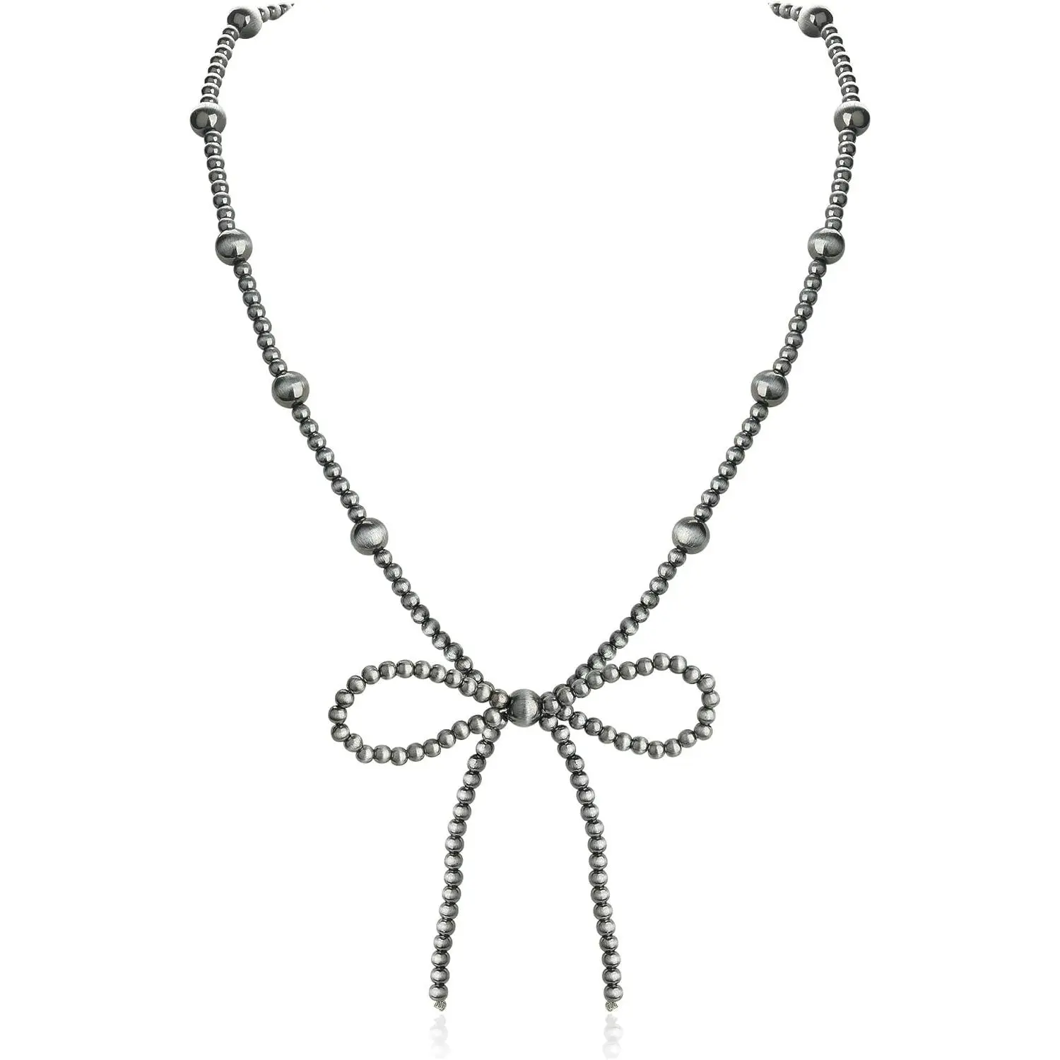 Graduation Gift Bow Necklace Western Jewelry for Women Cowgirl Turquoise Necklaces Jewelry