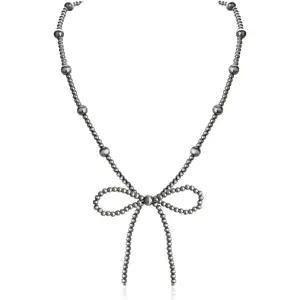 valentines gifts Bow Necklace Western Jewelry for Women Cowgirl Turquoise Necklaces Jewelry