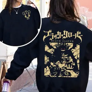 Black Clover Black Bulls Hoodie Sweatshirt, Anime Black Clover Sweater, Black Bulls Sweatshirt, Black Clover Hoodie, Anime Merch, Otaku, Anime Clothing, Trending Anime Winter Sweatshirt