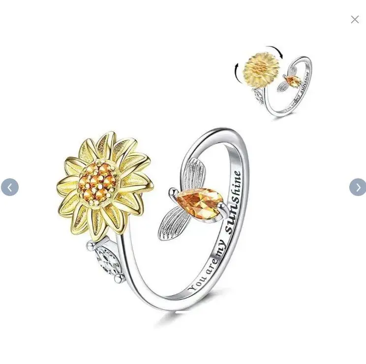 DearLuniva B Worry Ring Spinner Worry Rings-Fidget Ringsfidget ring spinner ring DearLuniva B Worry Ring Spinner Worry Rings-Fidget Ringsfidget ring spinner ring
