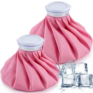 LMMAKE Reusable Ice Packs Set (9in & 11in) - Hot/Cold Use, Leak-Proof, Waterproof Hot & Cold Therapy Ice Bag for Pain Relief