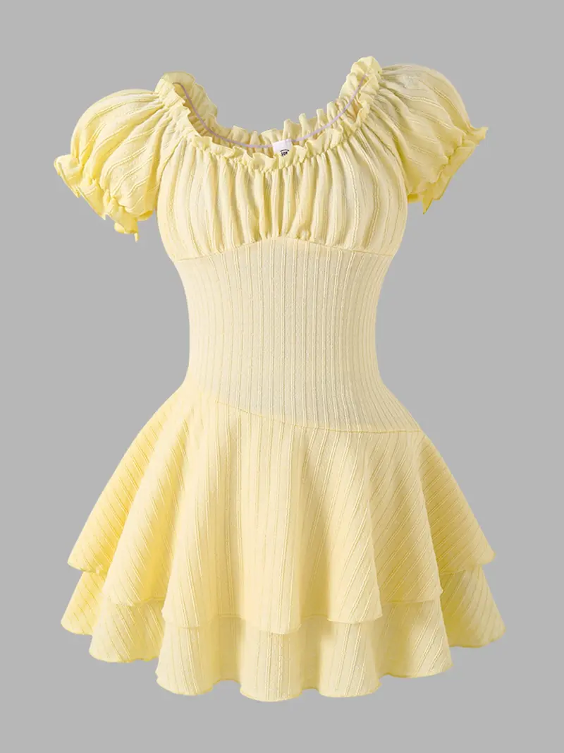 chinese dress ladies Blushing Pink Designer Georgette Ruffle Dress For Women Online  Ordinaree