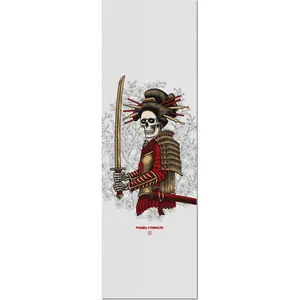 Powell Peralta Skateboard Griptape Sakura Yosozumi Onna-Bugeisha 10.5" x 33" Clear Sheet