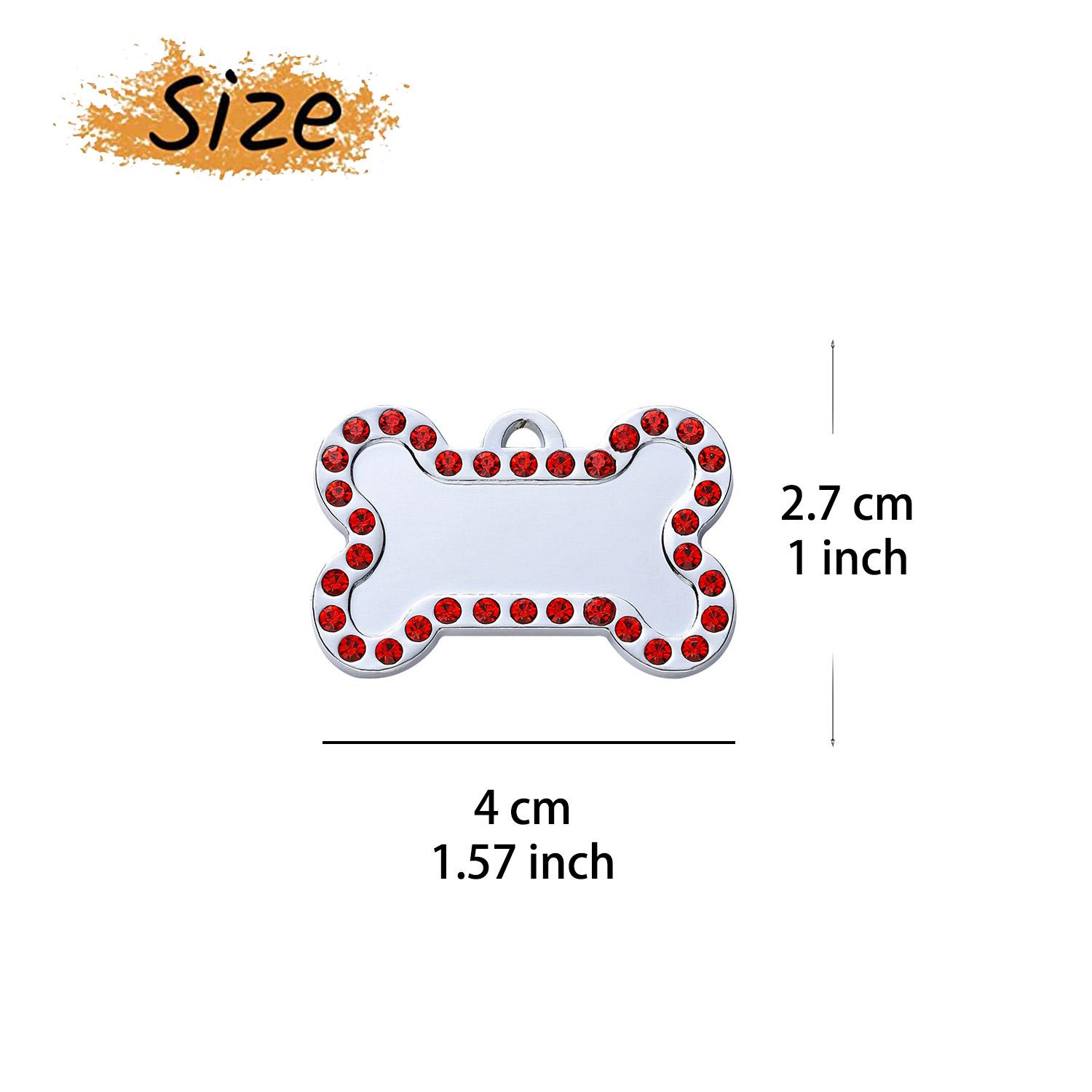 LIVEKEY Personalized Diamond-Edge Dog Tag Engraved with Dog Name Tag Sliding Cat ID Tag Customizable with Pet Name and Contact Info LIVEKEY Personalized Diamond-Edge Dog Tag Engraved with Dog Name Tag Sliding Cat ID Tag Customizable with Pet Name and Contact Info