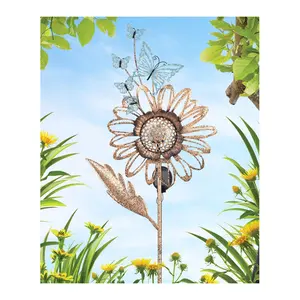 Sunset Vista Designs Butterfly Explosion SolarStake